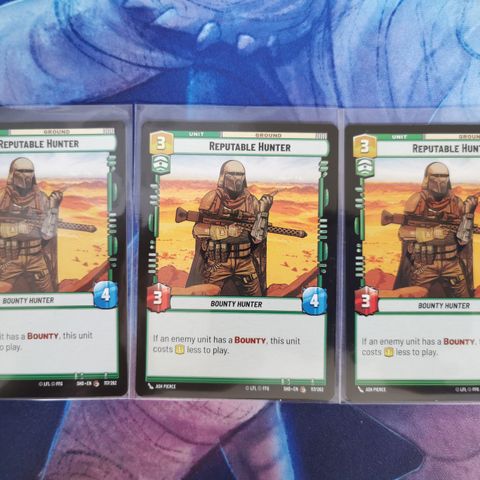 Star Wars Unlimited Reputable Hunter