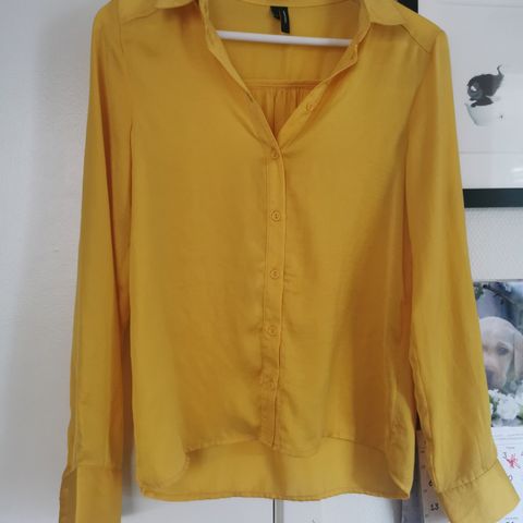 Vero moda silkeaktig bluse