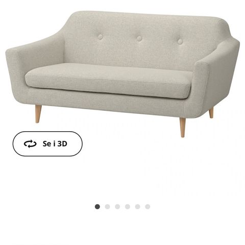 Sofa - 2 seter