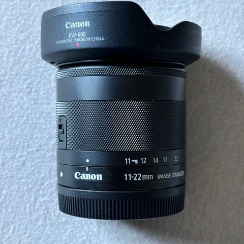 Canon EF-M 11-22 mm