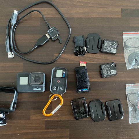 GoPro Hero 7 Black m/utstyr