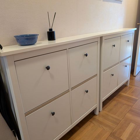 2stk HEMNES Skoskap med 4 rom :)