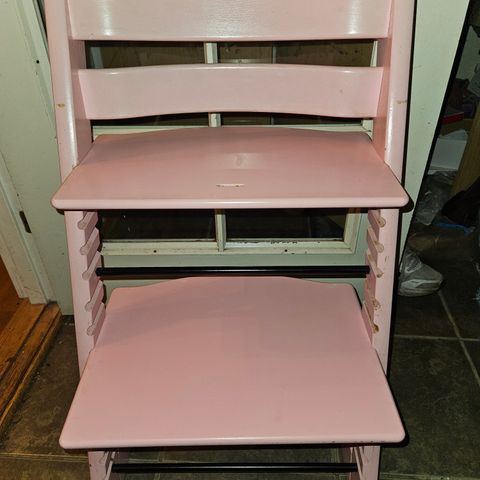 Stokke tripp trapp stol soft pink 💗