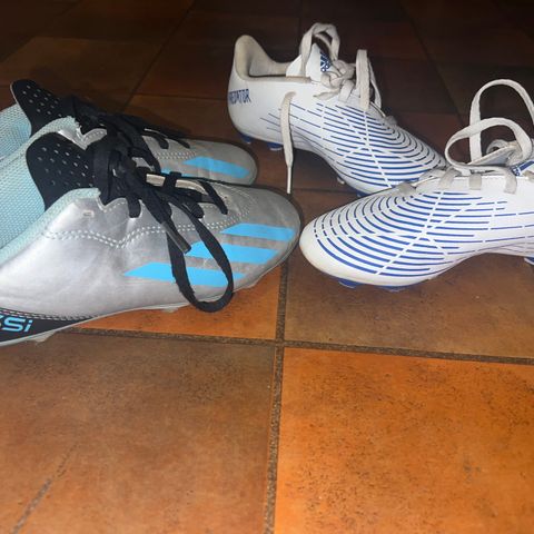 Messi fotballsko og Adidas predator str 32