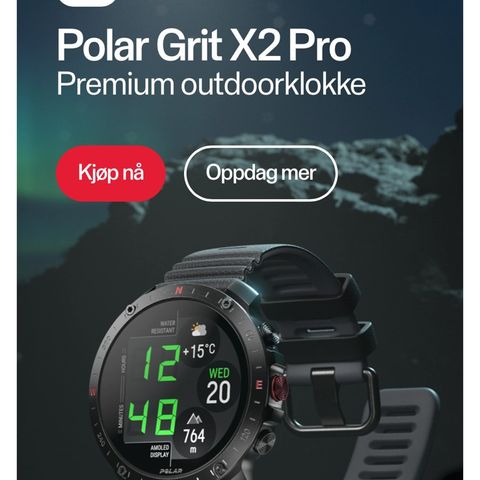 Rabattkode polar nettbutikk