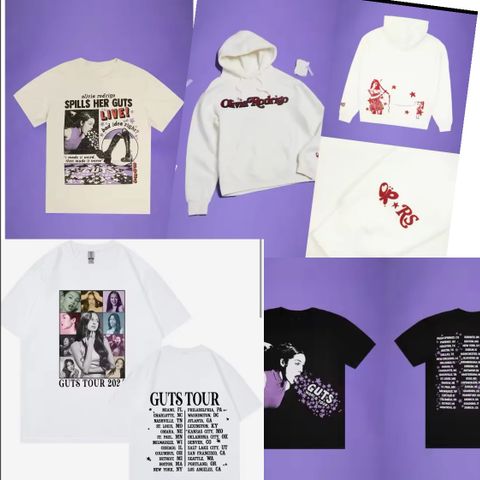 ØNSKES KJØP Olivia rodrigo merch