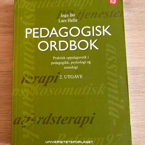 Pedagogisk ordbok