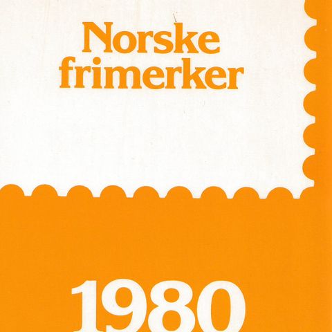 Norge 1980 - Postfriskt årssett (2 bilder)