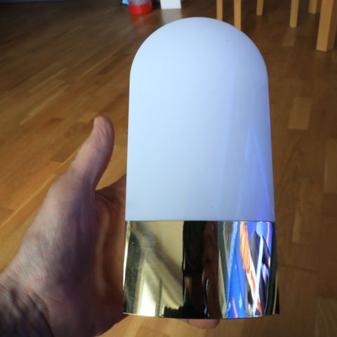 Ubrukt vegglampe    M/ IP   44,