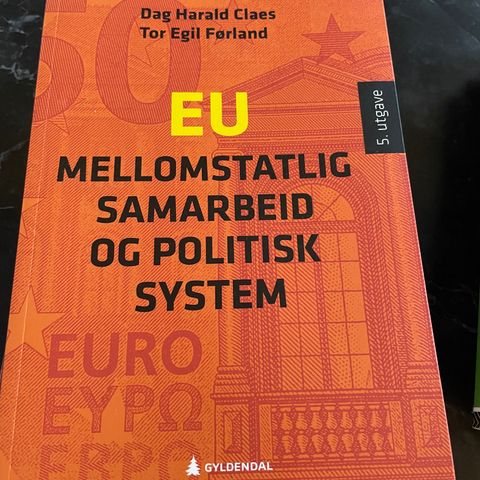 Eu mellomstatlig samarbeid og politisk system