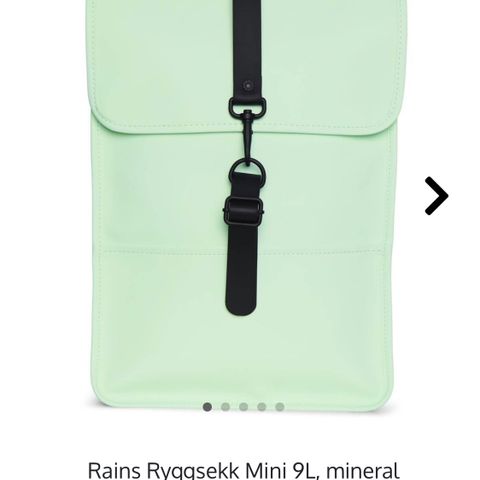 Rains sekk dame mint