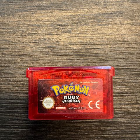 Pokemon Ruby GBA