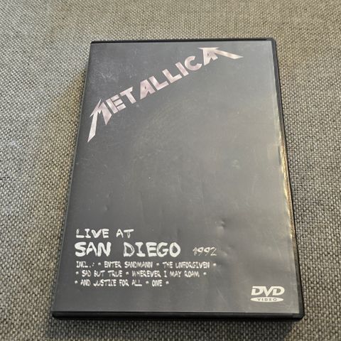 Metallica live at San Diego 1992