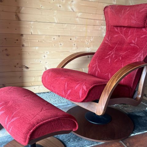 Brunstad Delta Swing lenestol m/krakk