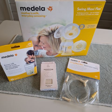 Medela Swing Maxi Flex Elektrisk Dobbel brystpumpe med tilbehør selges.