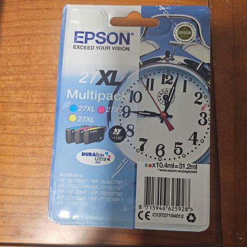 Blekkpatron Epson MultiPack 27XL