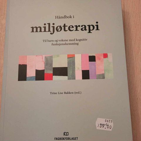 Håndbok i miljøterapi SOM NY | Vernepleierpensum