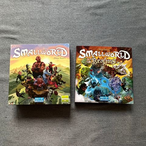 SMALL WORLD + SMALL WORLD REALMS (som nye)