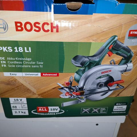 Bosch PKS 18 LI