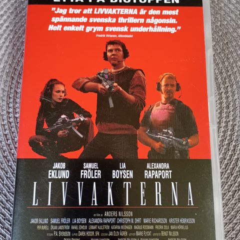 DVD - Livvaktene (m/ norsk tekst)