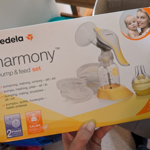 Nesten ny Medela håndpumpe