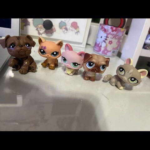 Littlest pet shop figurer