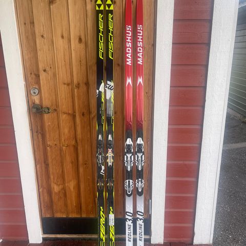 Madshus Redline 3.0 70-80kg og Fischer zero 66kg ubrukte