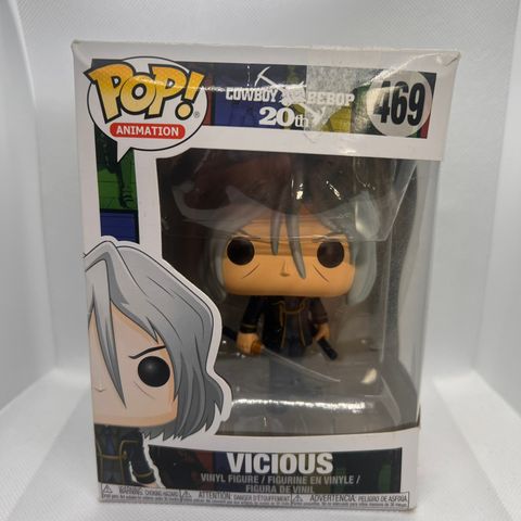 Funko Pop! Vicious #469 Cowboy Bebop 20th | Pop! Animation