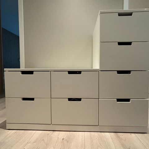 Ikea Nordli med 8 skuffer