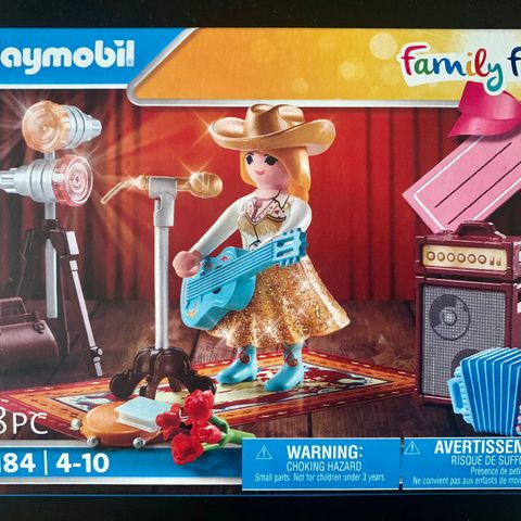 Playmobil - Family fun - Kvinnelig Country-sanger - 71184