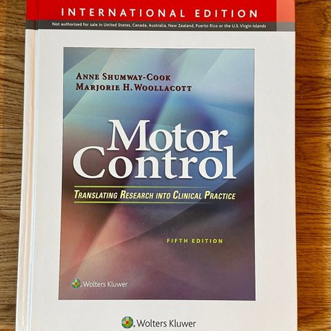 Motor control 5th edition