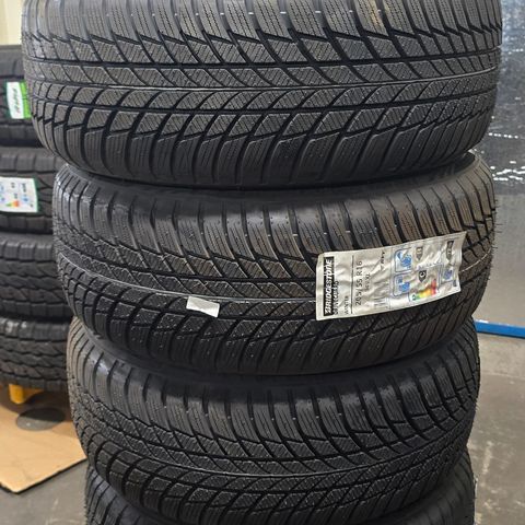 Overligger dekk Bridgestone Driveguard Winter 205/55-16 Produsert 2717