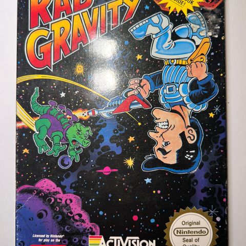 Rad Gravity komplett, til Nintendo Nes