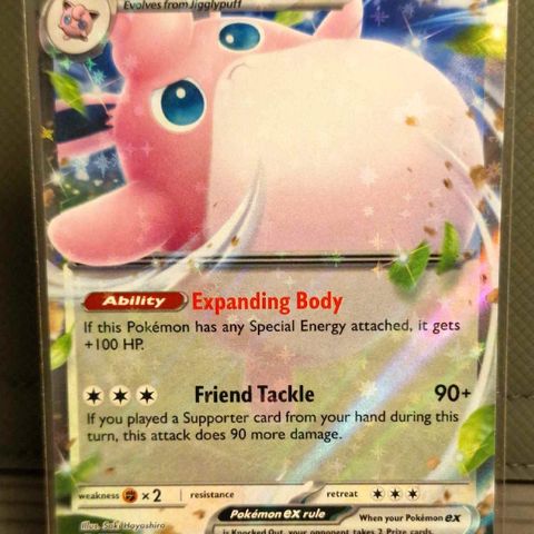 Wigglytuff Ex #40 - Pokemon Scarlet & Violet 151