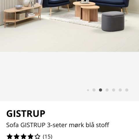 Veldig lite brukt elegant sofa fra jysk