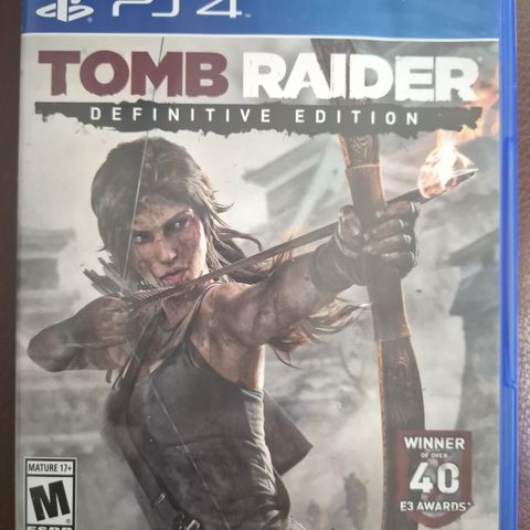 Tomb Raider Definitive esition PS4