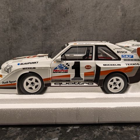 AUTOart - Audi Sport Quattro S1 - Pikes Peak Winner 1987 - skala 1:18