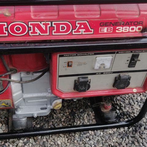 Honda Eb3800 den nylig fikk service