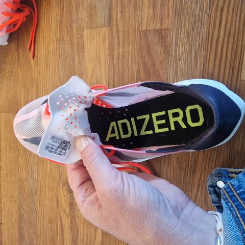 Adidas Adizero Adios Pro brukt 2 ganger str 39