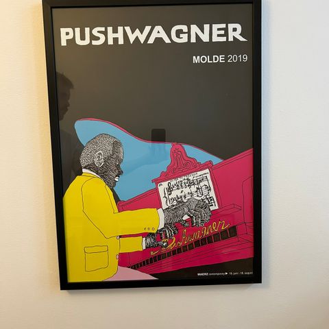 Pushwagner plakat