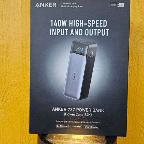 Anker 737 powerbank - 140W - 24000 mAh