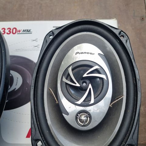 Pioneer og Power Acoustic 6"x9"