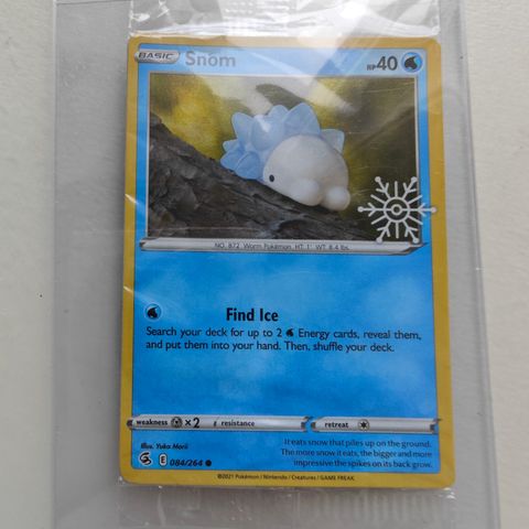 Pokemon kort - Snom Stemplet med Snowflake (Sealed)