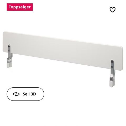 Sengehest fra Ikea