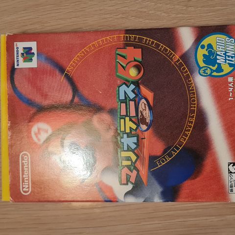 CIB Mario Tennis 64 NTSC-J