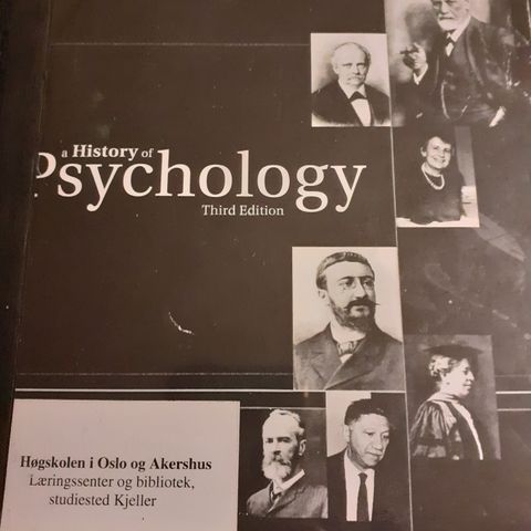 a History of Psychology Third Edition - John G. Benjafield