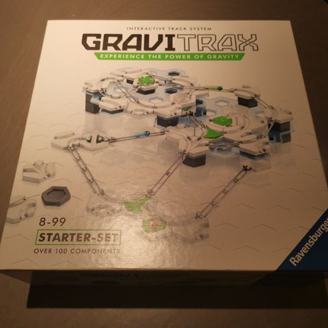 Gravitrax starter-set i original eske inkl 2 tilleggssett