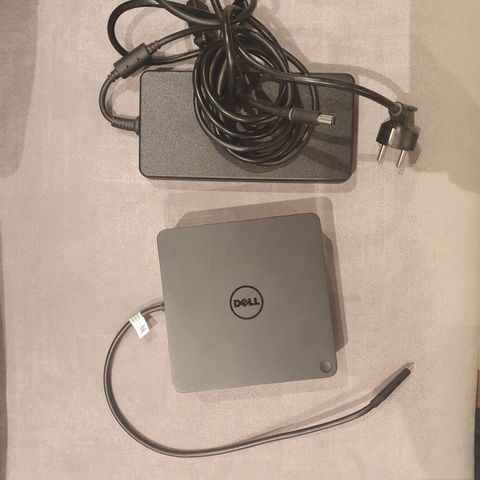 DELL Thunderbolt Dock TB16 + lader 180 Watt