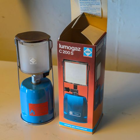 Lumogaz - gasslampe turlampe - ny ubrukt