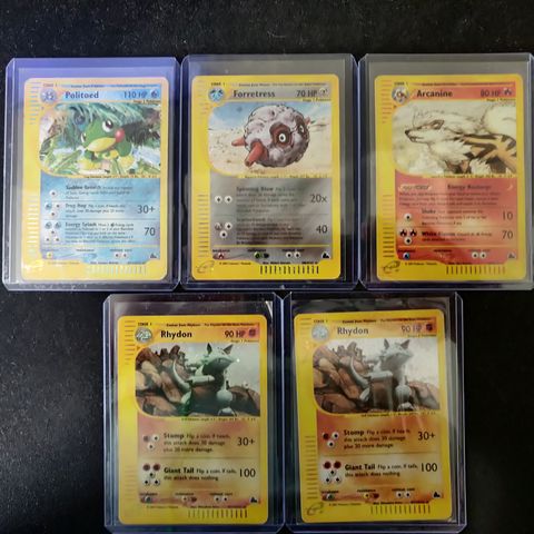 Holo Pokemonkort fra Skyridge